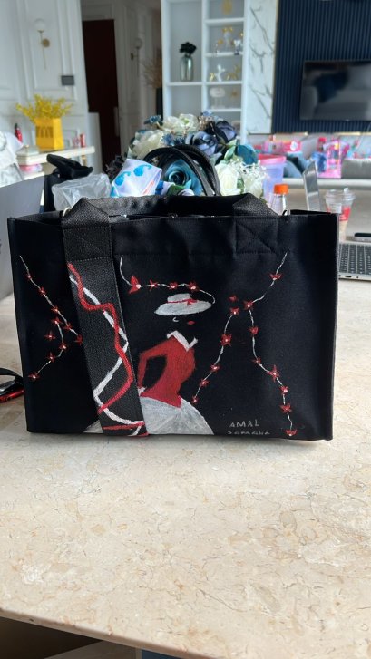 Women Like a Red Flowers - Bag