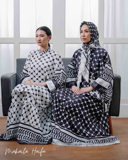 Keffiyeh Batwing Shirt