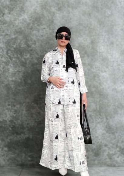 NEWSPAPER SET - SHIRT AND PANTS