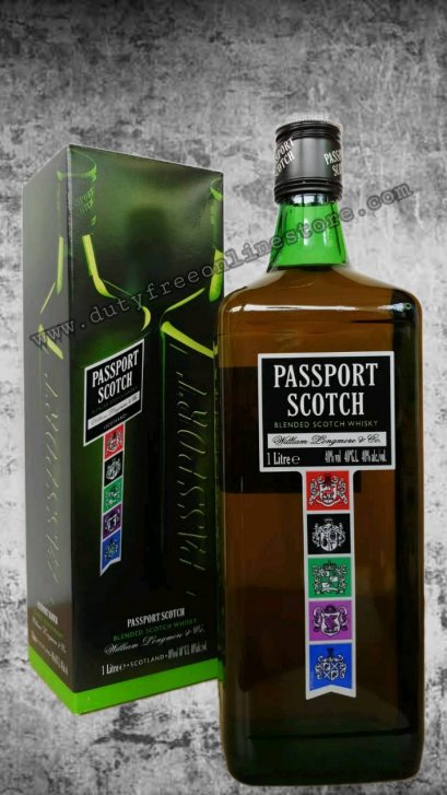 ลัง 12 ขวด Passport Scotch 1Liter