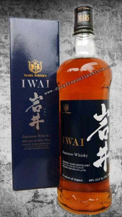 ลัง 12 ขวด Mars Iwai Blended Japanese Whisky 750ml.