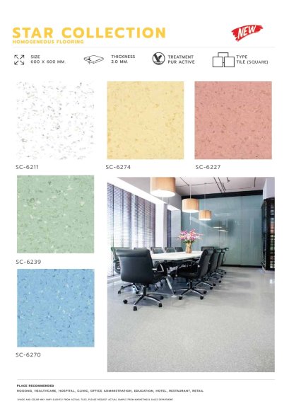 Starflex รุ่น STAR COLLECTION 60