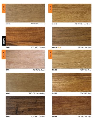 ลายไม้ Rectango 3 มิล