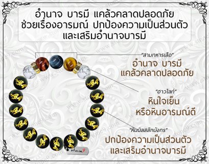 Black Onyx Dragon 10 MM