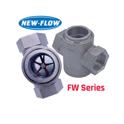 FW Series Flow Sight Glass