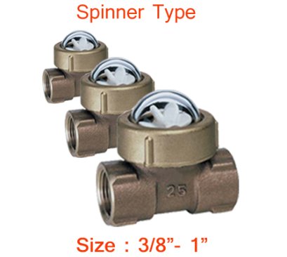 Model 400BR Spinner Sight Flow Indicator