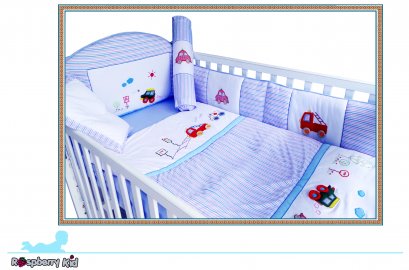 Bedding Crib Set Motor Show Design