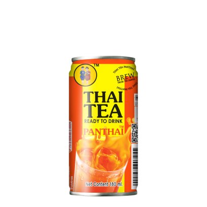 ชาเย็นพันไท 180 ml (แพ็ค 30 กระป๋อง)