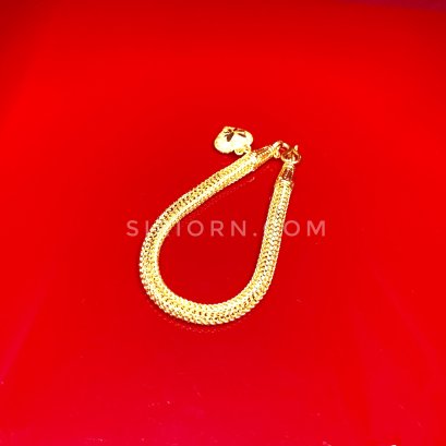 สร้อยข้อมือทองคำแท้ 96.5% ลายสะเก็ดดาว