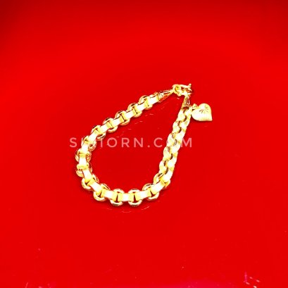 สร้อยข้อมือทองคำแท้ 96.5% ลายทาโร่