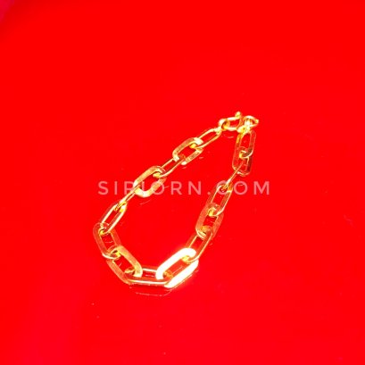 สร้อยข้อมือทองคำแท้ 96.5% ลายโซ่เรือ
