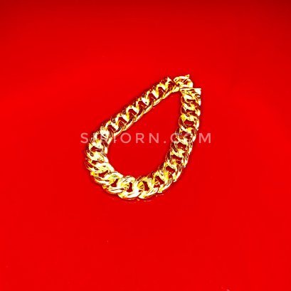 สร้อยข้อมือทองคำแท้ 96.5% ลายจริงใจ