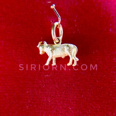 จี้ทองคำแท้ 96.5% ลายปีวัว(ตัว)