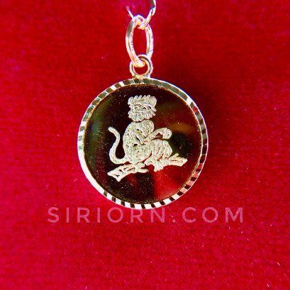 จี้ทองคำแท้ 96.5% ลายปีลิง(กลม)