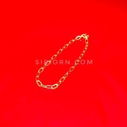 สร้อยข้อมือทองคำแท้ 96.5% ลายโซ่เรือตัน