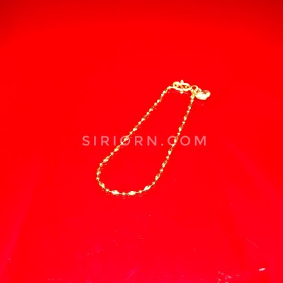 สร้อยข้อมือทองคำแท้ 96.5% ลายทองเค