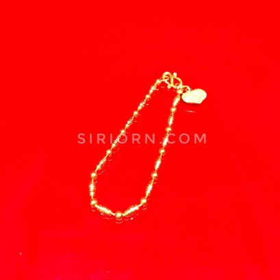 สร้อยข้อมือทองคำแท้ 96.5% ลายทองเค