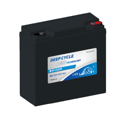 Electric Vehicle Battery LEOCH EV1225 (AGM-GEL Type) 12V 25Ah