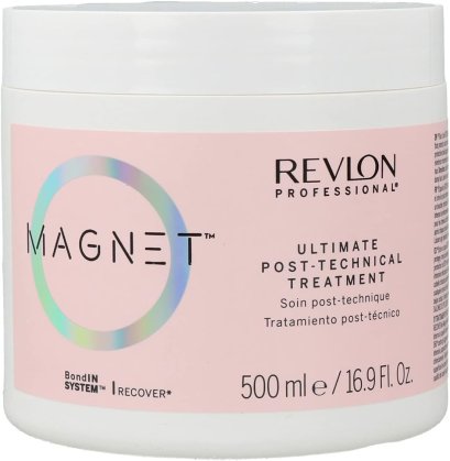 REVLON PROFESSIONAL  MAGNET ULTIMATE POST-TECHNICAL TREATMENT 500 ML. ทรีทเมนต์สูตรสำหรับเส้นผมที่ผ่านการทำเคมี