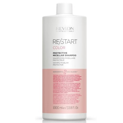 REVLON PROFESSIONAL RE/START&trade; Color Protective Micellar Shampoo 1000Ml.แชมพูไมเซลลาร์ปกป้องสีผม