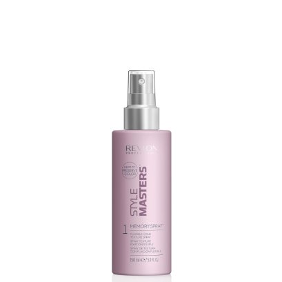 REVLON PROFESSIONAL  Style Masters Creator Memory Spray Flexible Hold and Texture, 150ml สเปรย์จัดแต่งทรงผมที่ให้การยึดเกาะยืดหยุ่นจัดทรงและอยู่ทรง เพิ่มวอลลุ่ม ปกป้องสีผม บำรุงให้ชุ่มชื้น