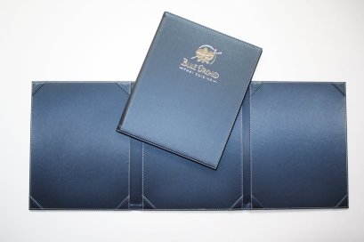 แฟ้มเมนู A4 4 หน้า