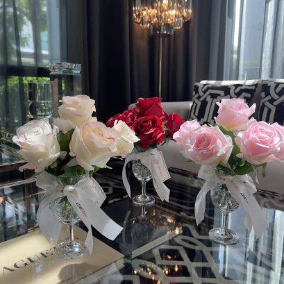 แจกันกุหลาบ Holland Rose ไซส์ Luxe Vase