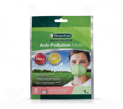 RespoKare Anti-Polution Mask Adult (S size) 1pieces/pack