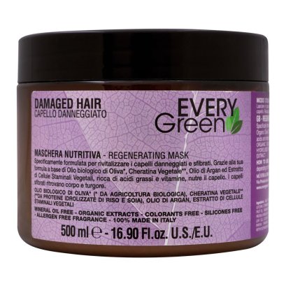 Everygreen Regnerating Damage hair Treatment mask 500ml