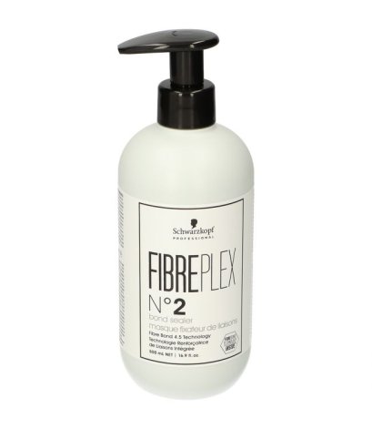 Schwarzkopf Fibreplex No.2  Bond sealer 500ml  ทรีตเม้นท์บำรุงล้ำลึก เพิ่มประสิทธิภาพในการเชื่อมบอนผมให้แข็งแรงขึ้นหลังจากใช้ No.1  อีกทั้งช่วยเคลือบและปกป้องเส้นผมจากภายนอก  ผมนุ่มลื่น เงางาม เหมาะสำหรับผมที่ต้องผ่านการฟอกผม หรือทำสีบ่อยๆ