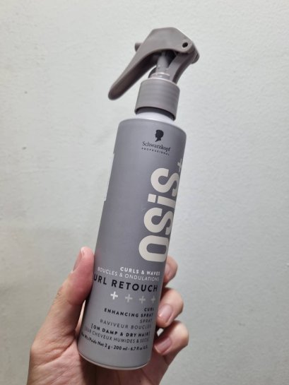 Schwarzkopf OSIS CURL RETOUCH  CURL ENHANCING SPRAY  BENEFITS