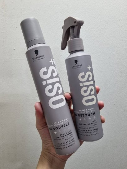 Schwarzkopf osis curl mousse+curl spray