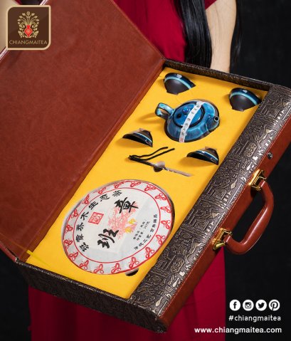 กิ๊ฟเซ็ท ชุดชงชาผู่เอ๋อร์โบราณ (Pu-Erh Tea Gift Set)