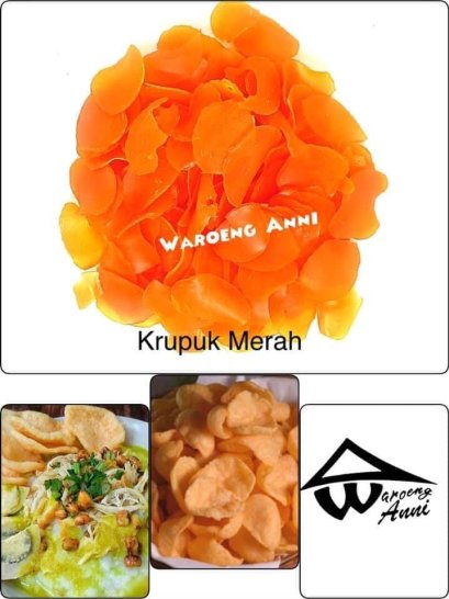 Kerupuk Gado-gado/ bubur / seblak/ ketoprak  Mentah / Veggie Crackers