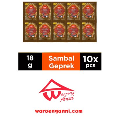 Sambal Geprek ABC , 10 Sachet