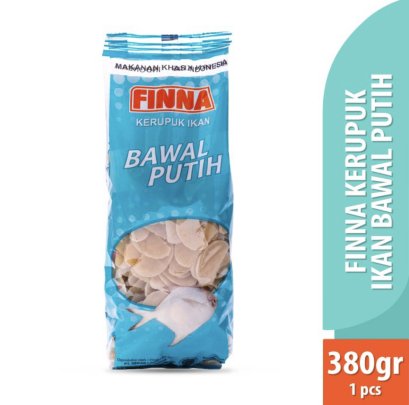 Kerupuk Ikan Bawal Putih Finna , 380 gram
