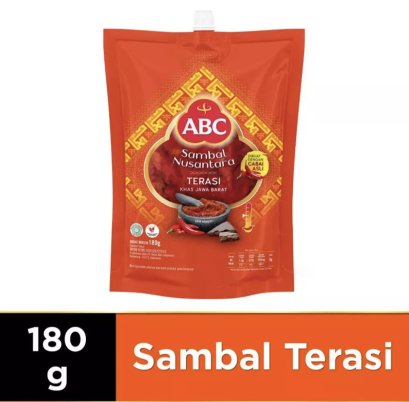 Sambal Terasi ABC Pouch ,180 gram