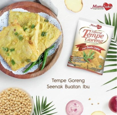 Tepung Tempe Goreng  Mama Suka 80 gram