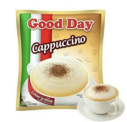 Kopi Good Day Cappucino , 10 sachet @ 25 gram