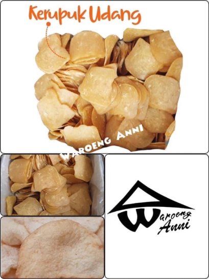 Kerupuk Udang Jumbo Mentah