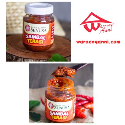 Sambal Terasi Botol Dapur Senusa ,180 gram