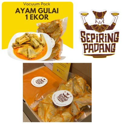 Ayam Gulai Padang Vacum Pack 1 Ekor