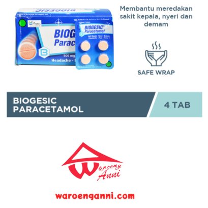 Biogesic Paracetamol 1 Strip