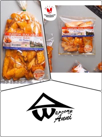 Keripik Singkong Balado Christin Hakim