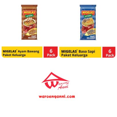 Mie Gelas Renceng @ 6pc x 28 gram