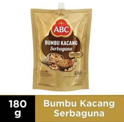 ABC Bumbu Kacang Serbaguna 180 gram / ABC Multipurpose Peanut Sauce