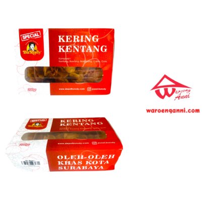 Kering Kentang Bu Rudy / Dried Spicy Sweet & Crunchy Potatoes 200 gram