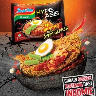 Indomie Hype Abis Mi Goreng Rasa Ayam Geprek 85 gram