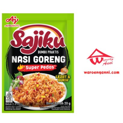 Sajiku Nasi Goreng Super Pedas ,20 gram / Super Spicy Fried Rice