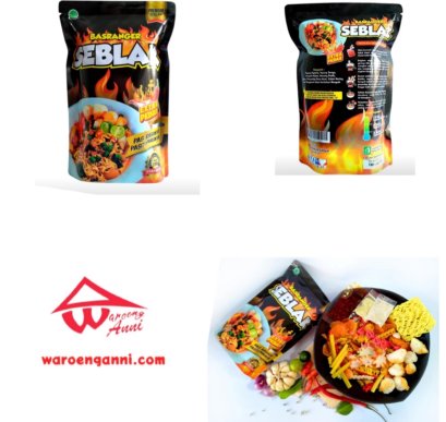 Seblak Instant Basranger Extra Pedas Daun Jeruk 200 gram / Basranger Seblak Extra Spicy